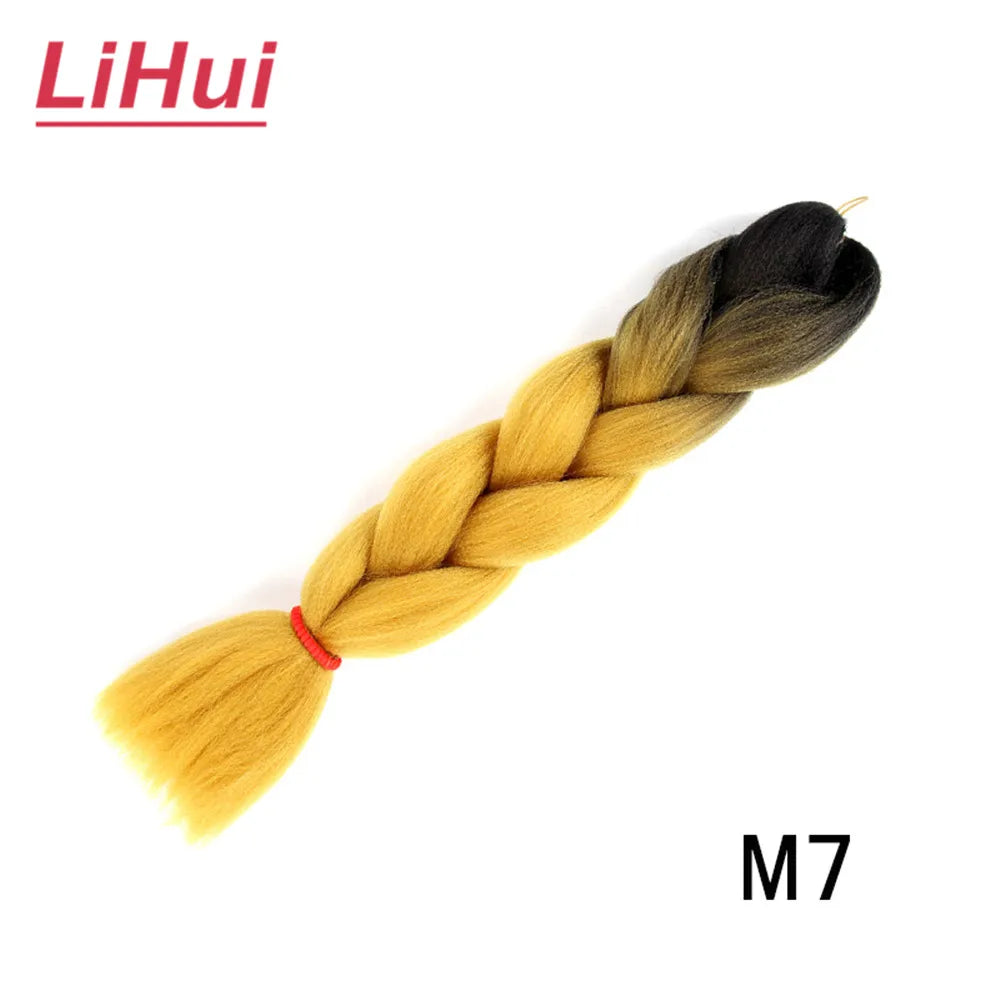 24 Inches Synthetic Braiding Hair Jumbo 