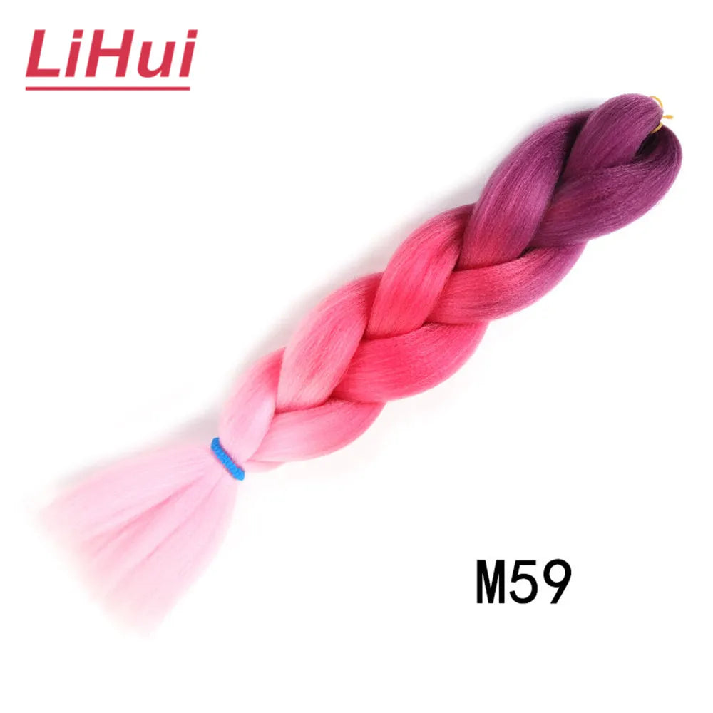 24 Inches Synthetic Braiding Hair Jumbo 