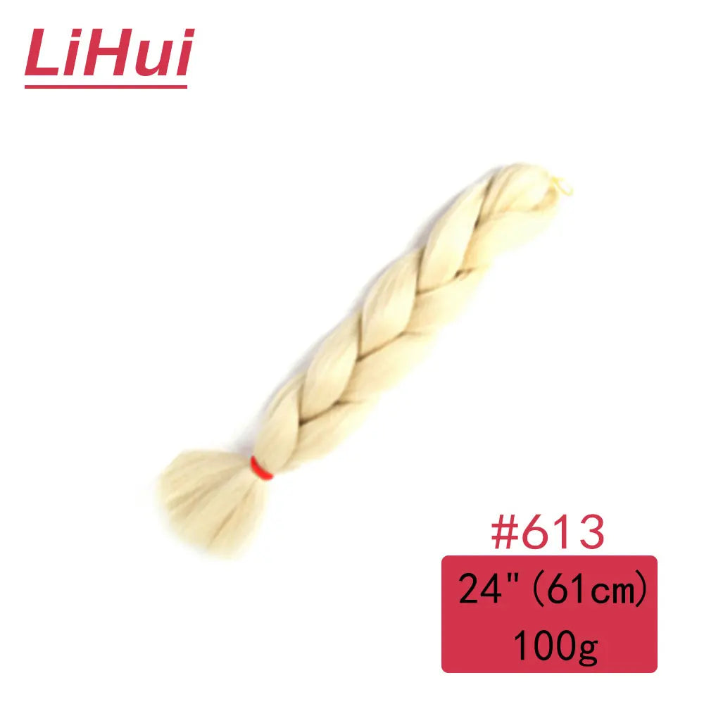 24 Inches Synthetic Braiding Hair Jumbo 