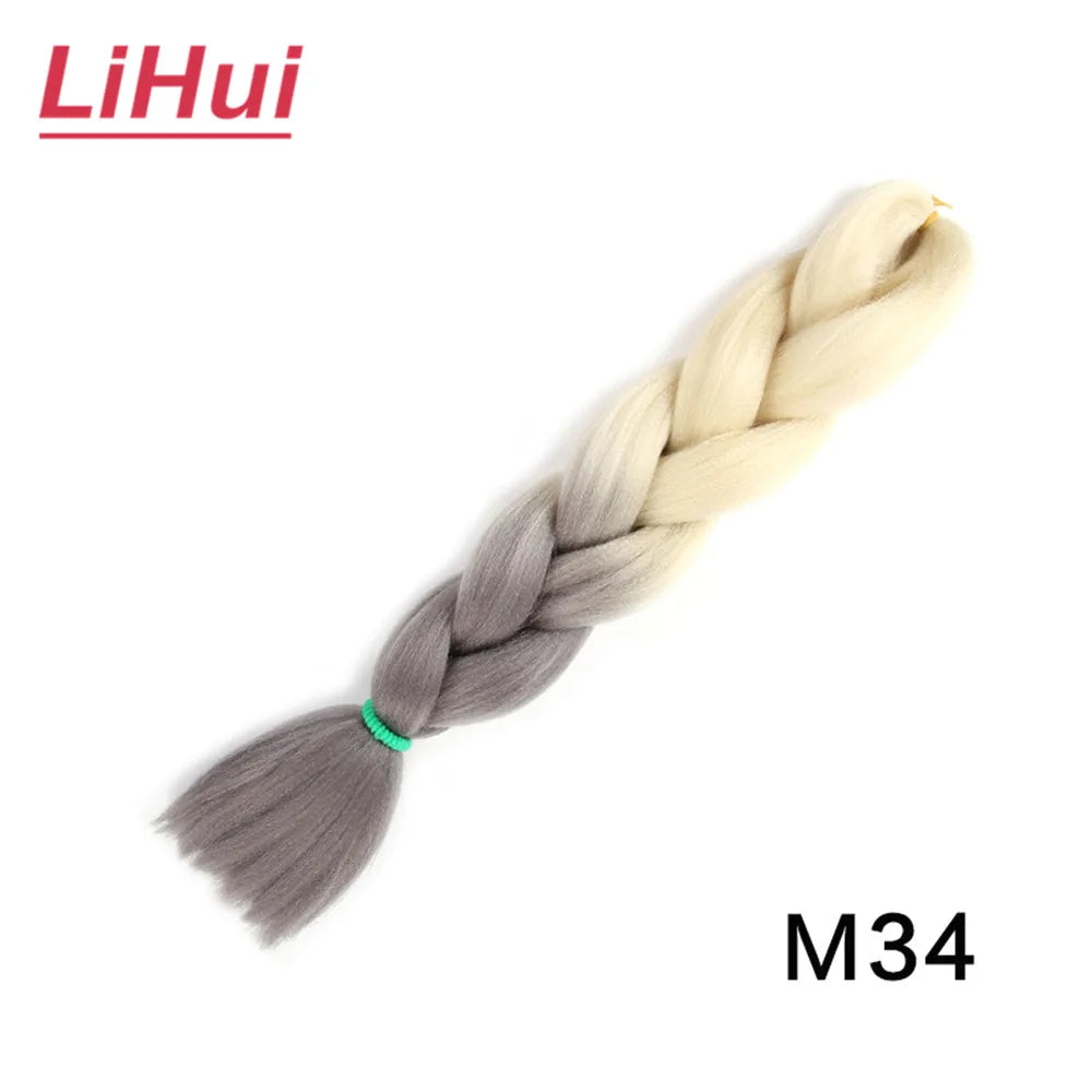24 Inches Synthetic Braiding Hair Jumbo 
