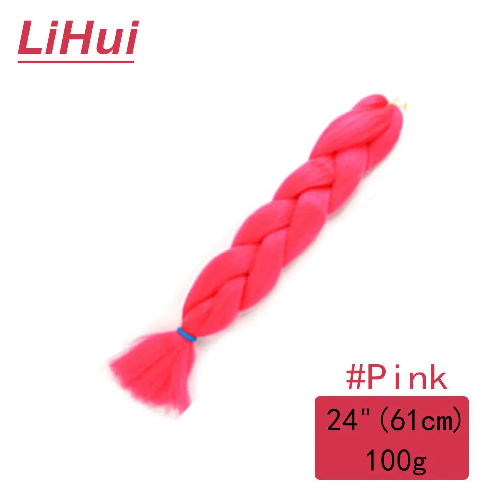 24 Inches Synthetic Braiding Hair Jumbo 