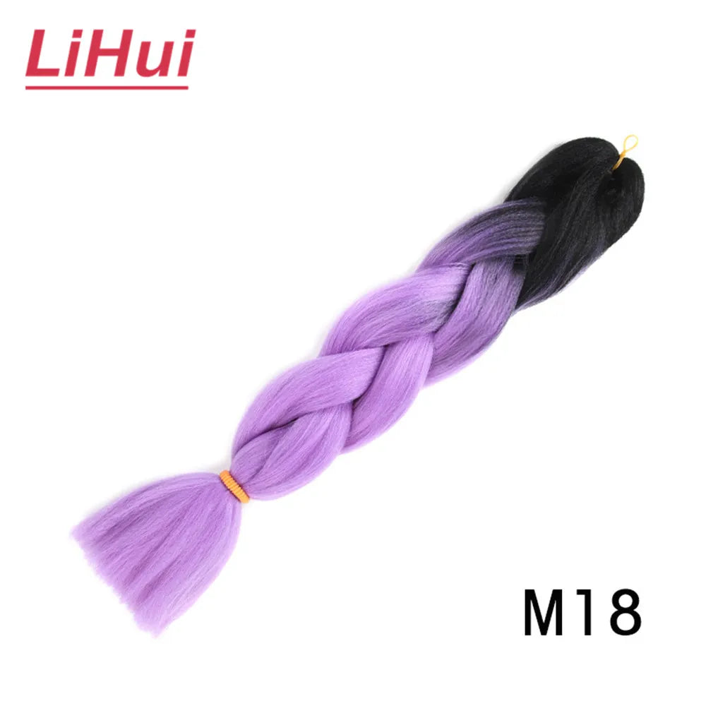 24 Inches Synthetic Braiding Hair Jumbo 