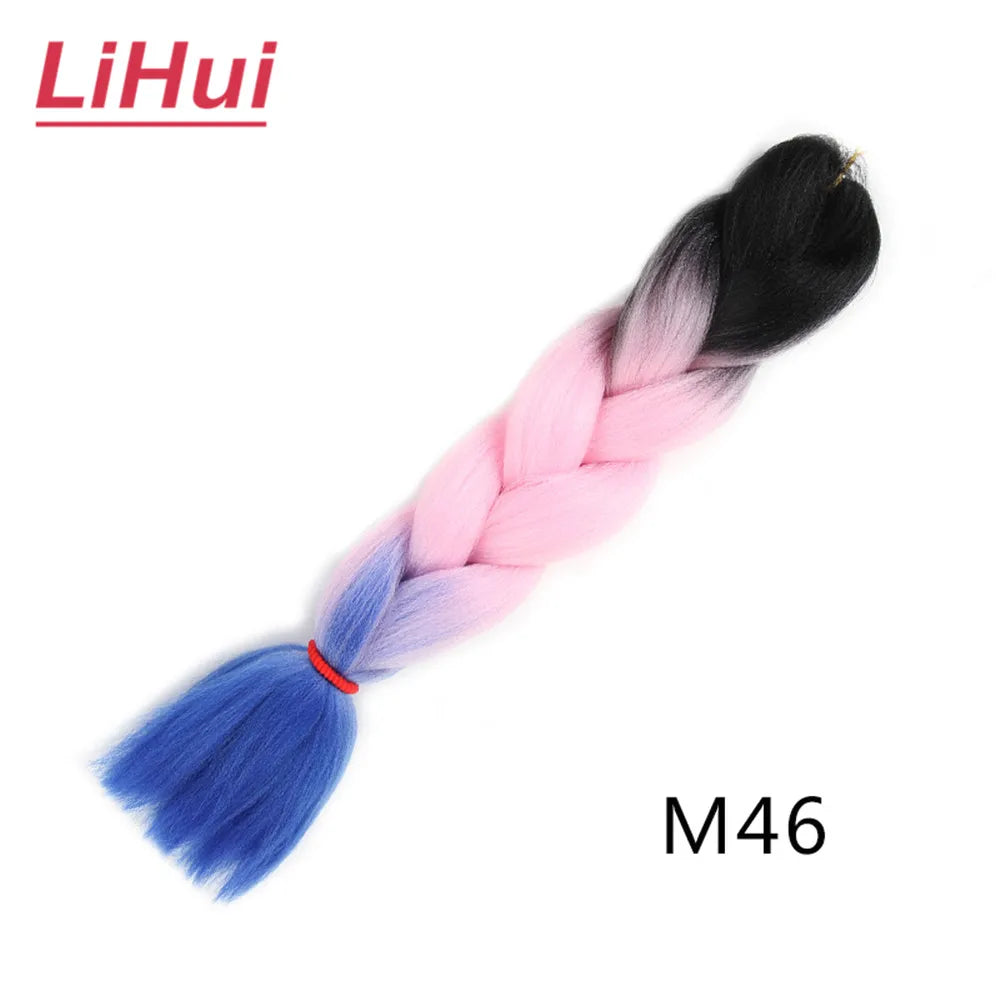 24 Inches Synthetic Braiding Hair Jumbo 
