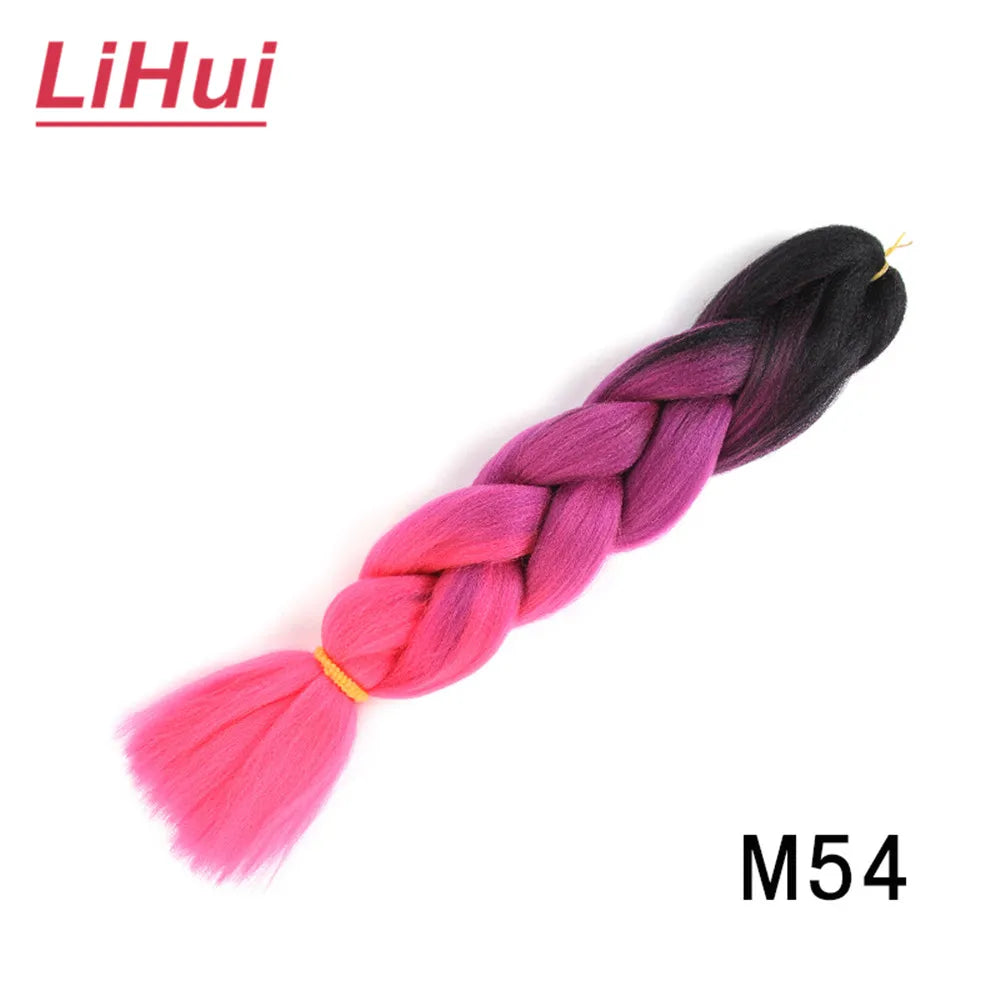 24 Inches Synthetic Braiding Hair Jumbo 