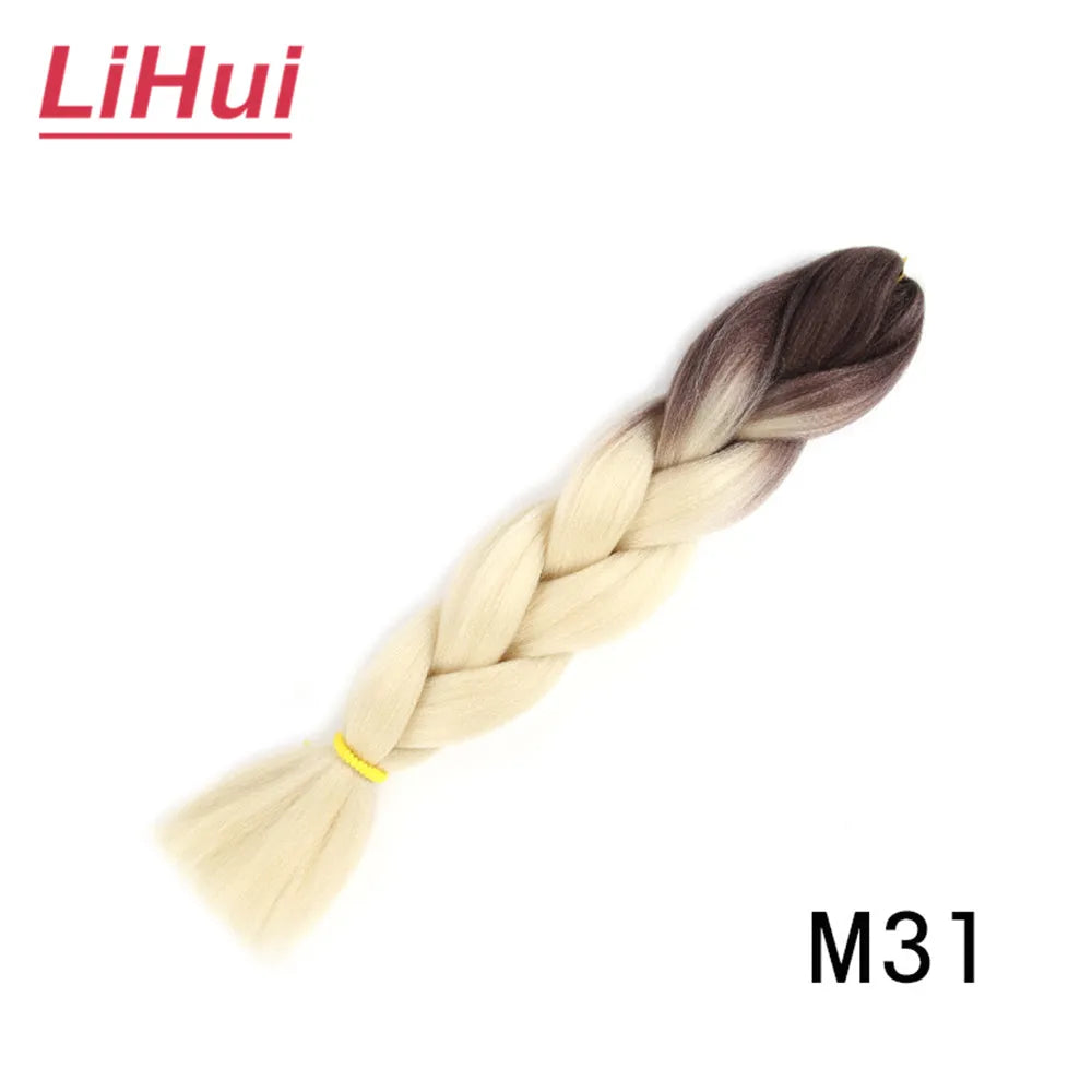 24 Inches Synthetic Braiding Hair Jumbo 