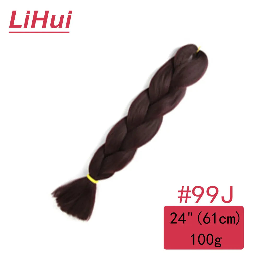 24 Inches Synthetic Braiding Hair Jumbo 