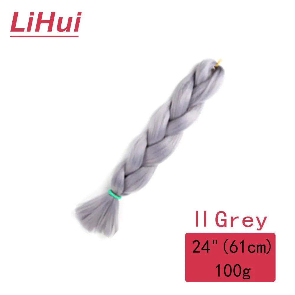24 Inches Synthetic Braiding Hair Jumbo 