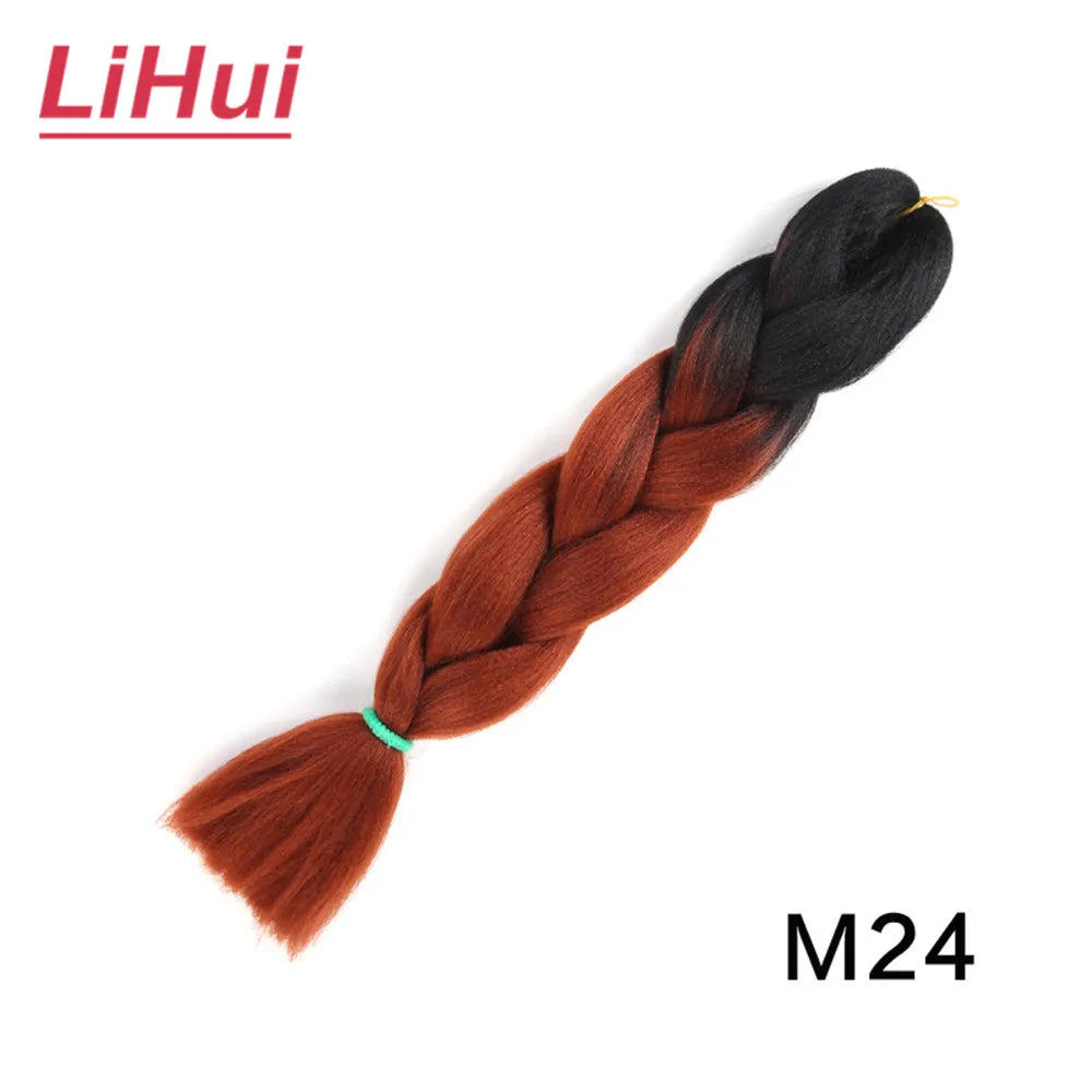 24 Inches Synthetic Braiding Hair Jumbo 