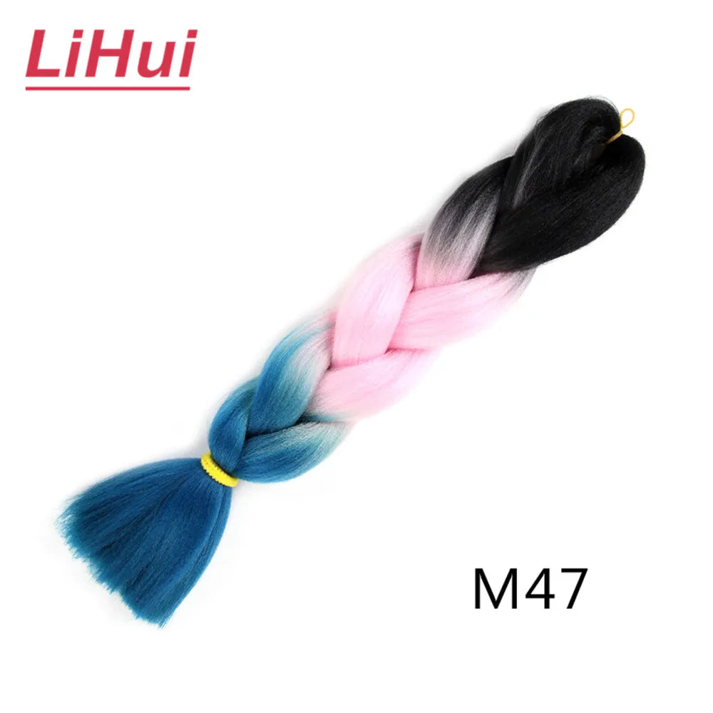 24 Inches Synthetic Braiding Hair Jumbo 