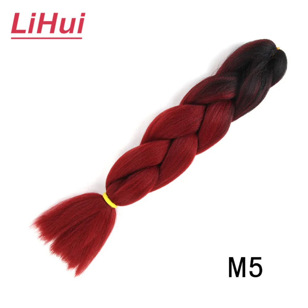 24 Inches Synthetic Braiding Hair Jumbo 