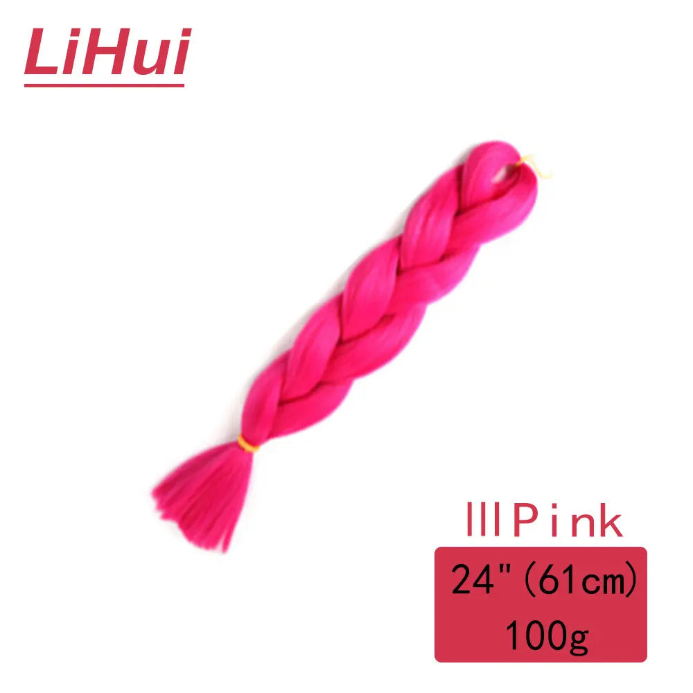 24 Inches Synthetic Braiding Hair Jumbo 