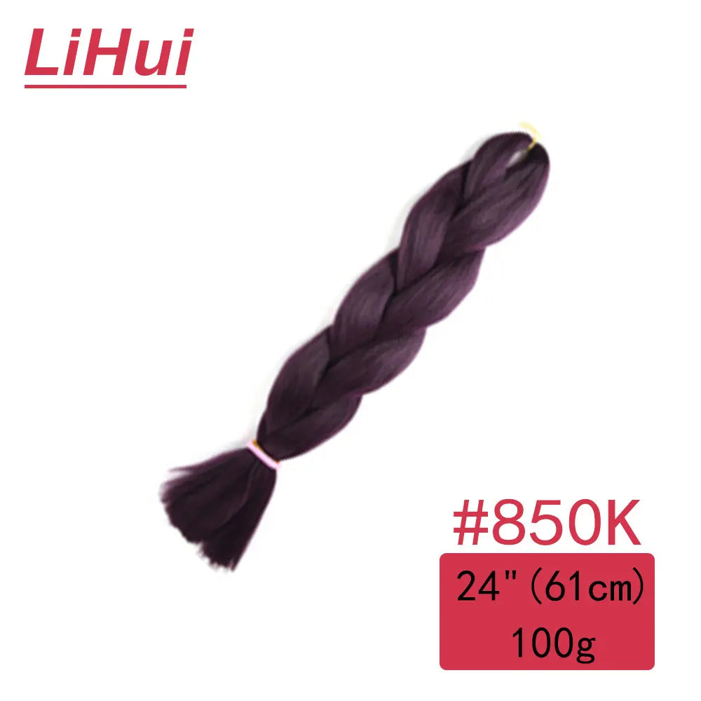 24 Inches Synthetic Braiding Hair Jumbo 