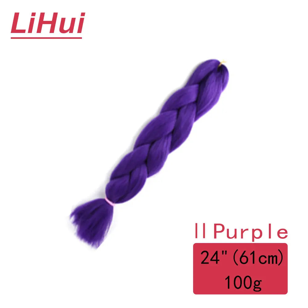 24 Inches Synthetic Braiding Hair Jumbo 