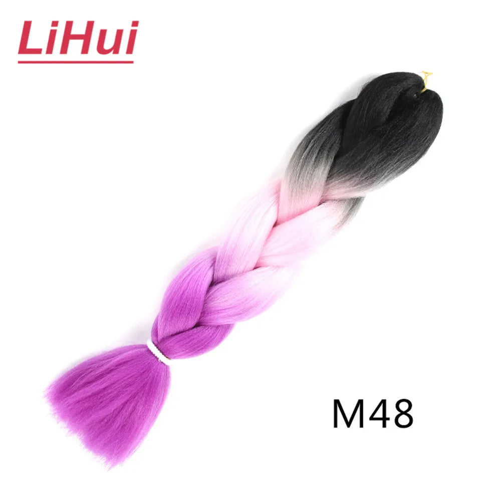 24 Inches Synthetic Braiding Hair Jumbo 
