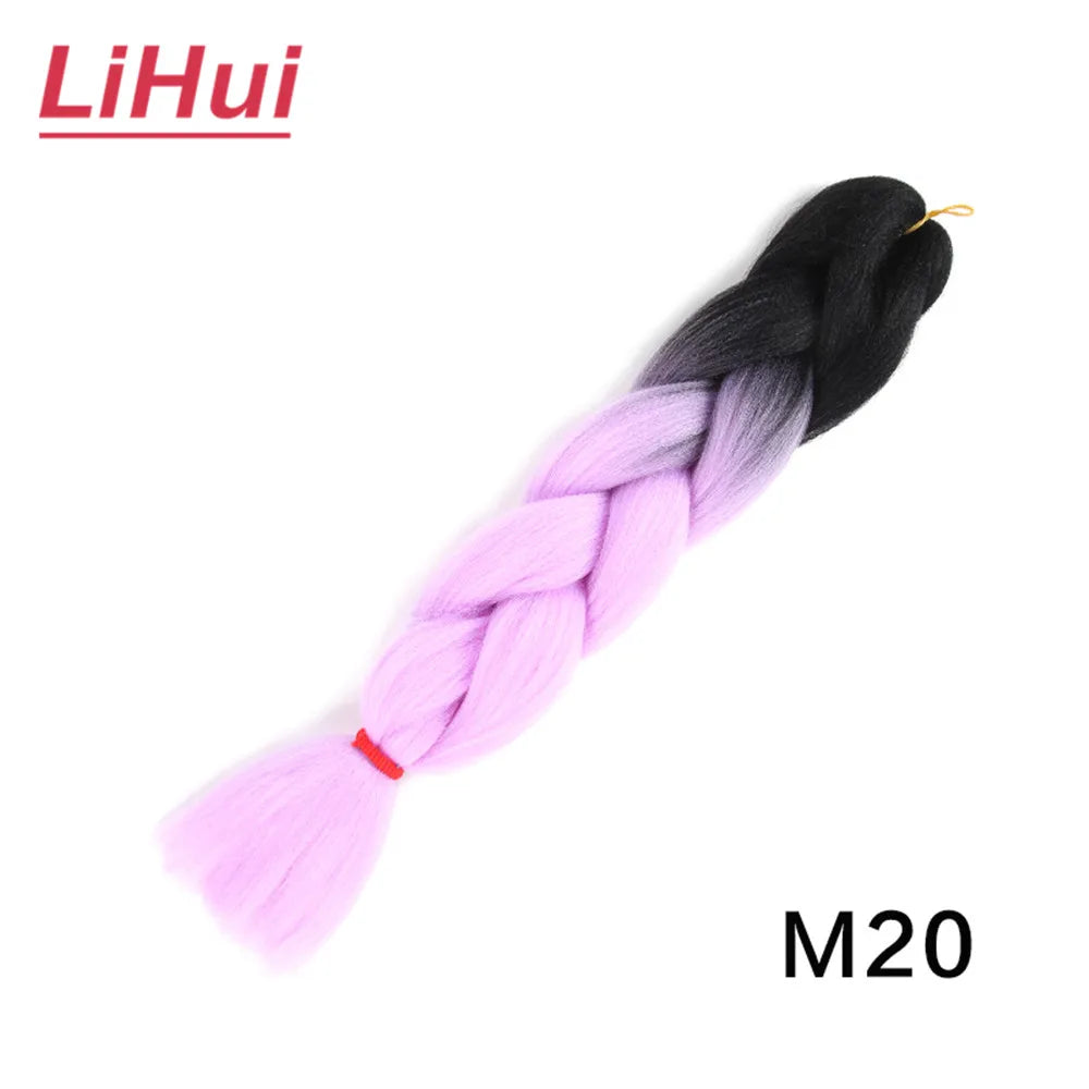 24 Inches Synthetic Braiding Hair Jumbo 