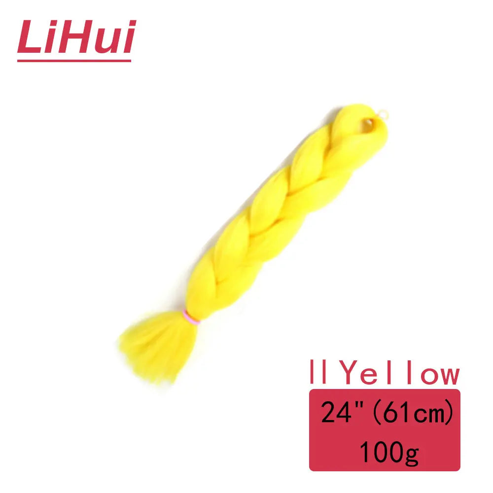 24 Inches Synthetic Braiding Hair Jumbo 