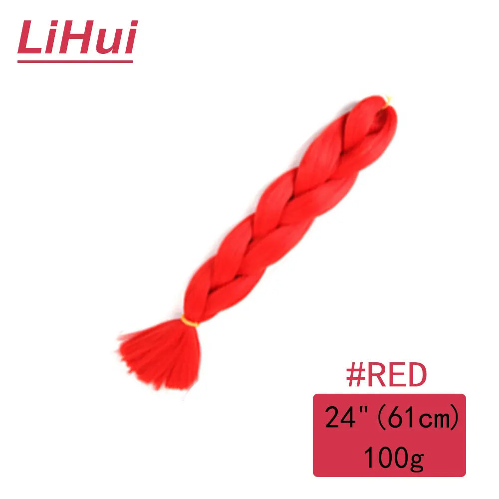 24 Inches Synthetic Braiding Hair Jumbo 