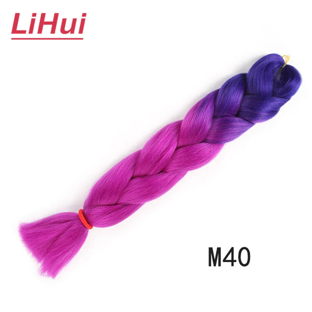 24 Inches Synthetic Braiding Hair Jumbo 
