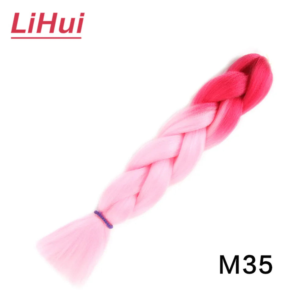 24 Inches Synthetic Braiding Hair Jumbo 
