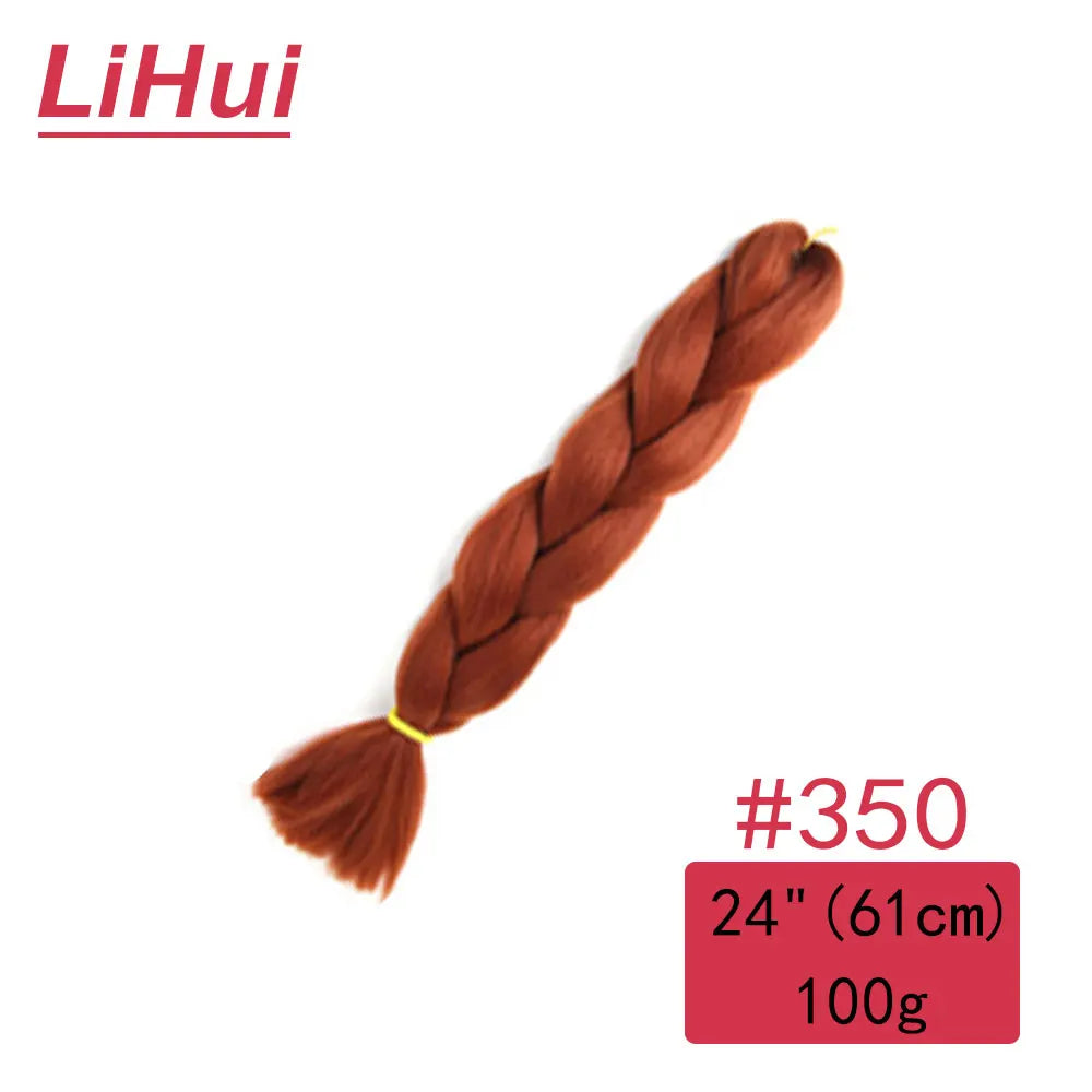 24 Inches Synthetic Braiding Hair Jumbo 