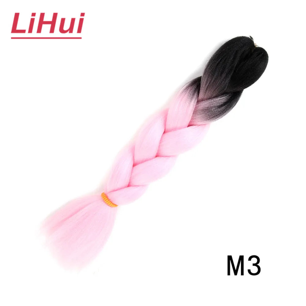 24 Inches Synthetic Braiding Hair Jumbo 