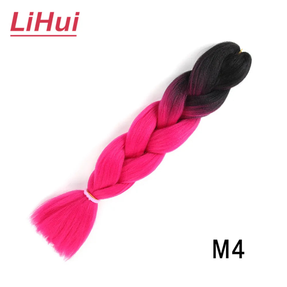 24 Inches Synthetic Braiding Hair Jumbo 