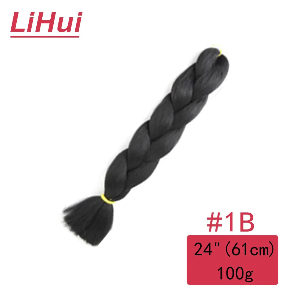24 Inches Synthetic Braiding Hair Jumbo 
