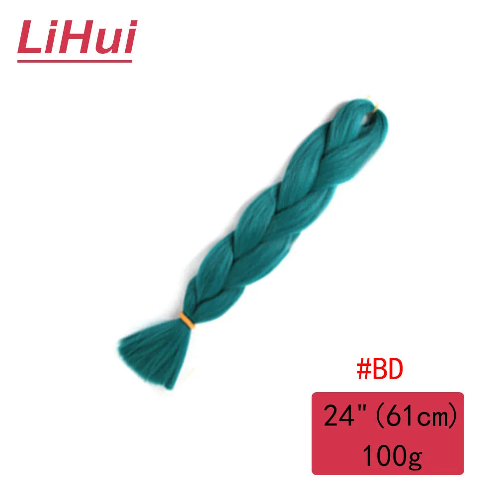 24 Inches Synthetic Braiding Hair Jumbo 