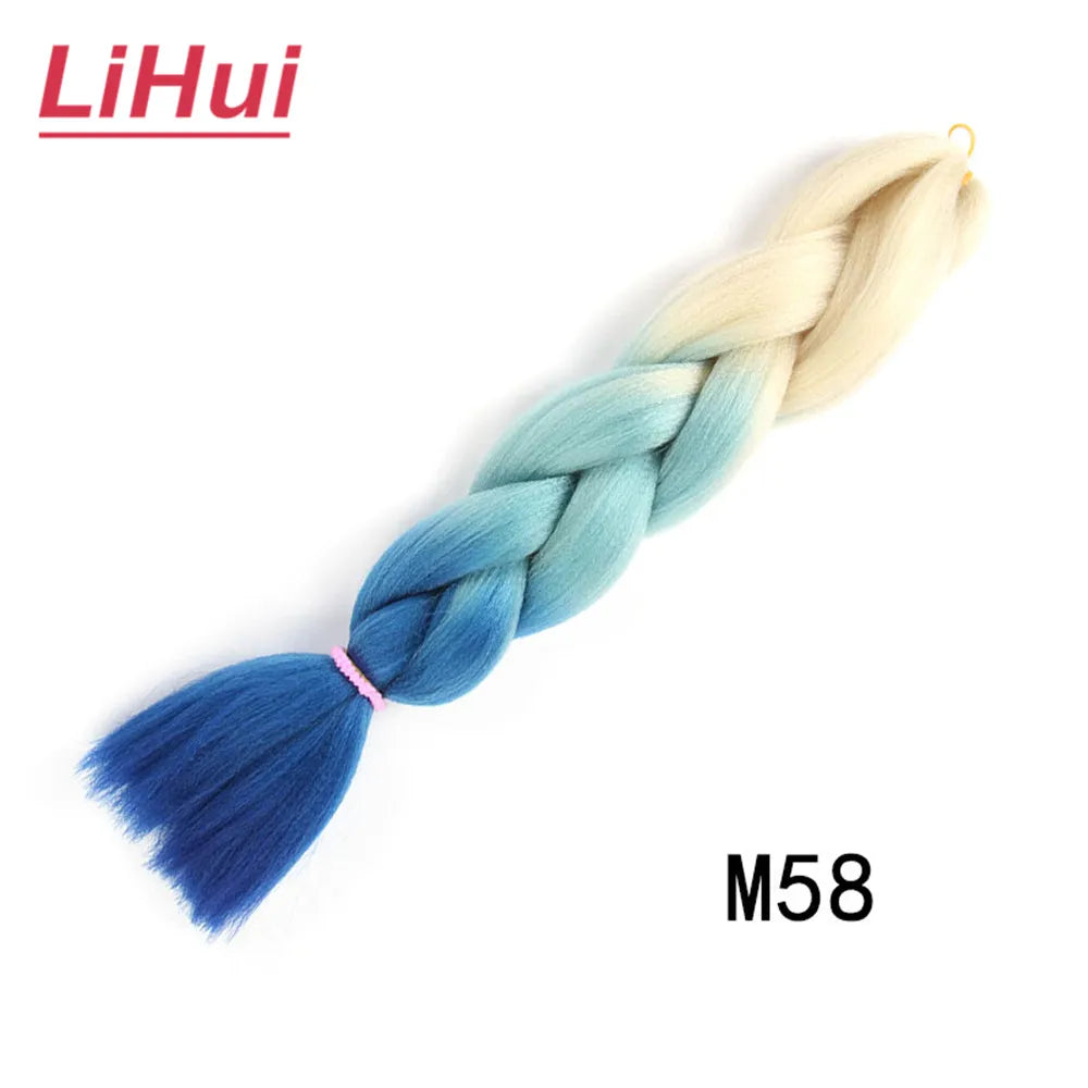 24 Inches Synthetic Braiding Hair Jumbo 