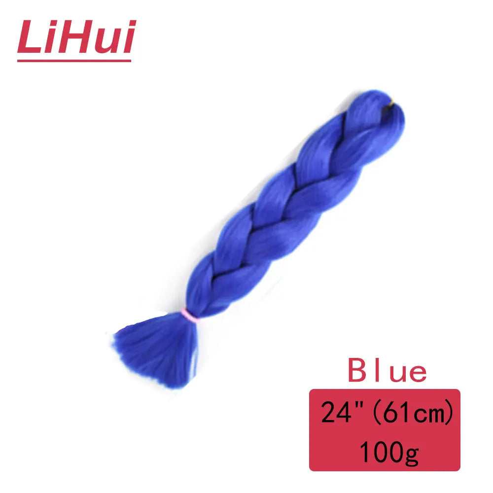 24 Inches Synthetic Braiding Hair Jumbo 