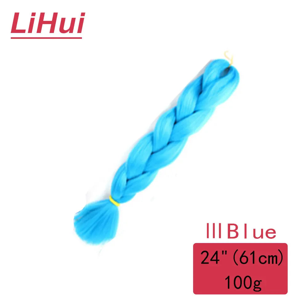 24 Inches Synthetic Braiding Hair Jumbo 