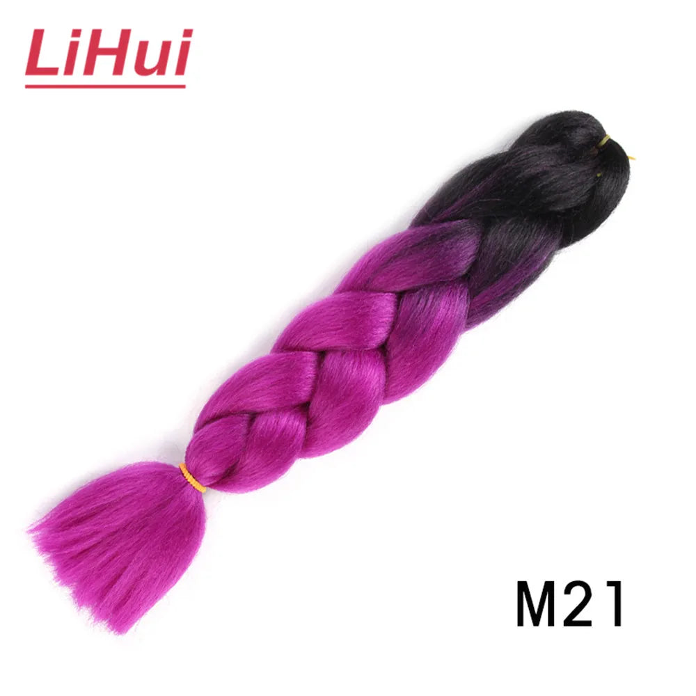 24 Inches Synthetic Braiding Hair Jumbo 