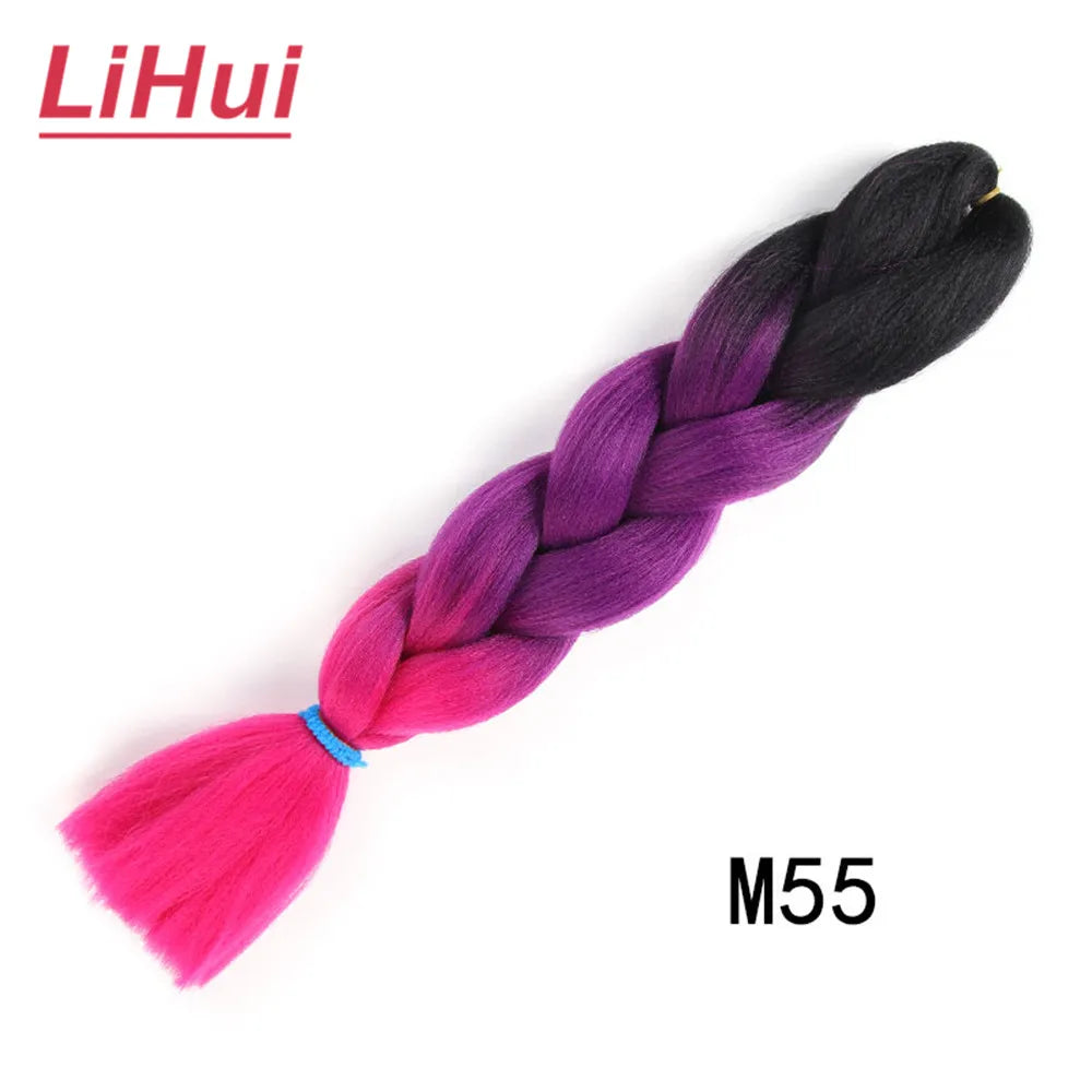 24 Inches Synthetic Braiding Hair Jumbo 