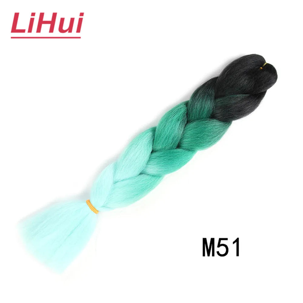 24 Inches Synthetic Braiding Hair Jumbo 