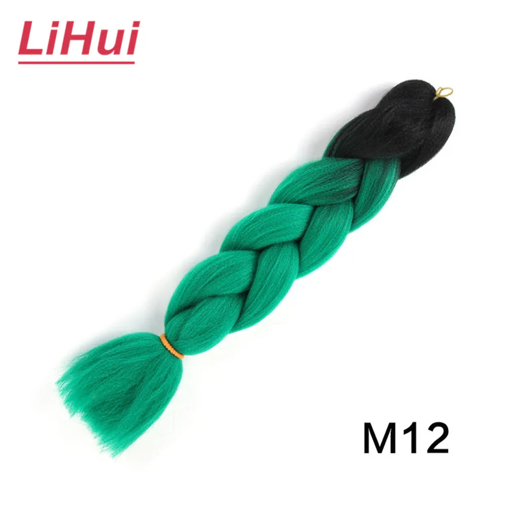 24 Inches Synthetic Braiding Hair Jumbo 