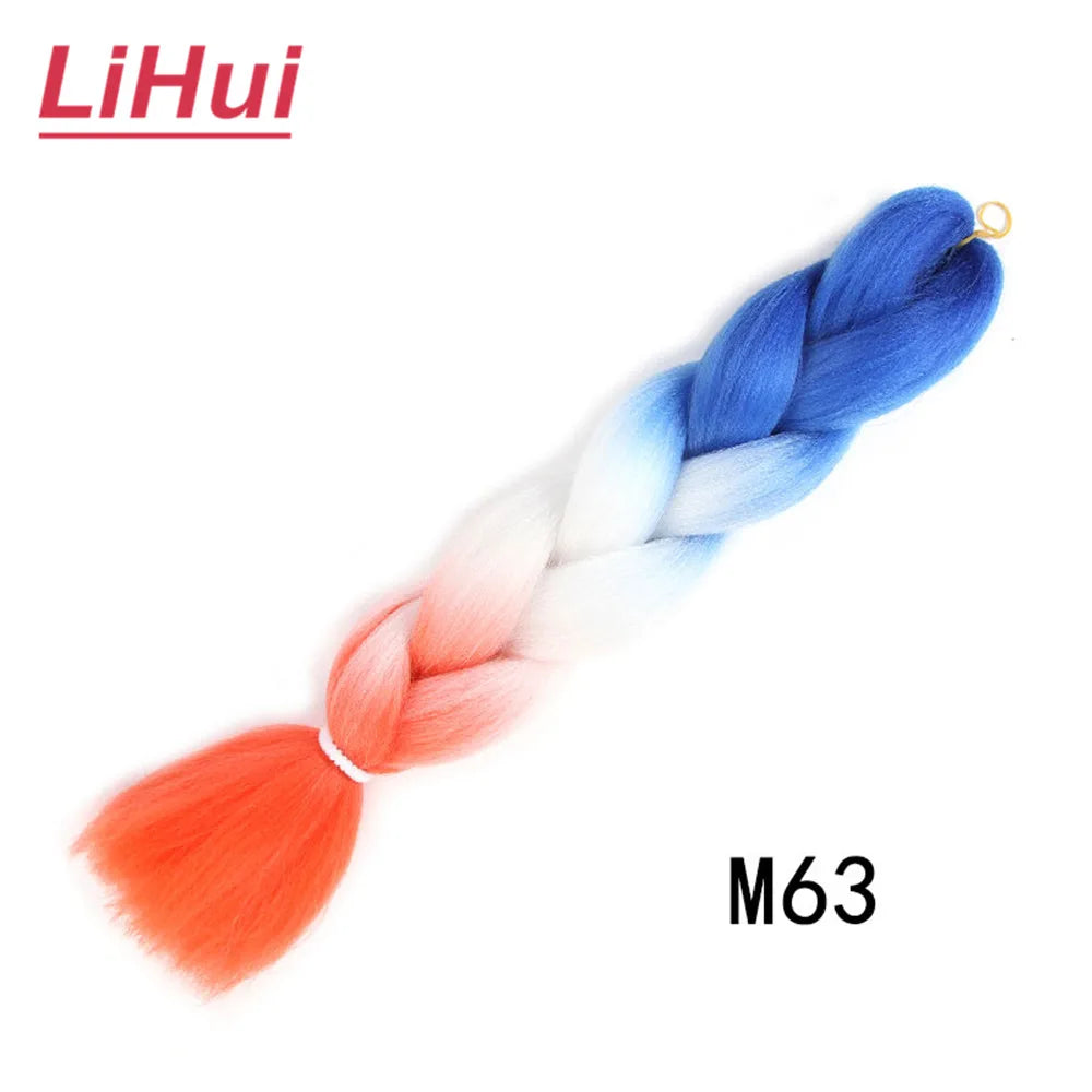 24 Inches Synthetic Braiding Hair Jumbo 