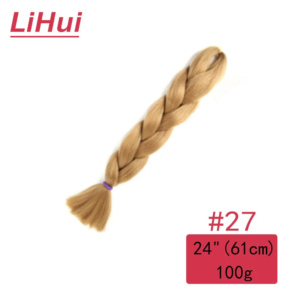 24 Inches Synthetic Braiding Hair Jumbo 