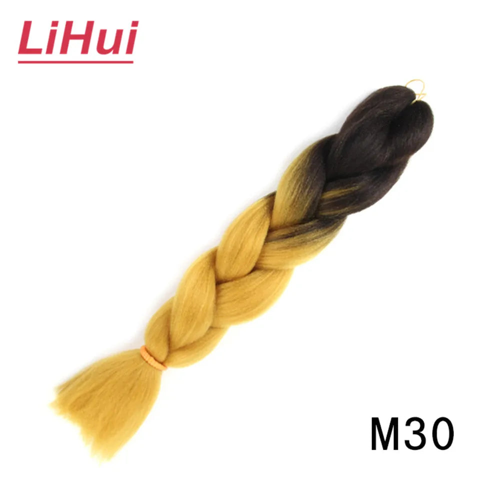 24 Inches Synthetic Braiding Hair Jumbo 