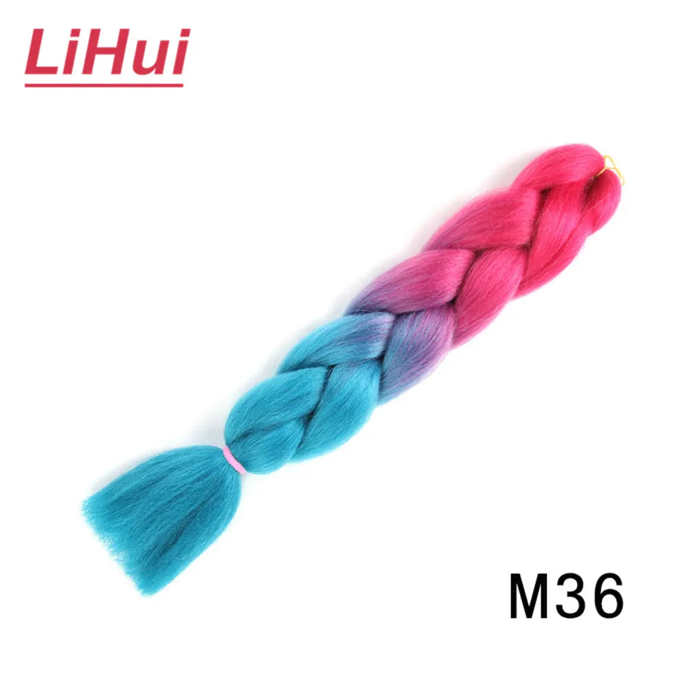 24 Inches Synthetic Braiding Hair Jumbo 