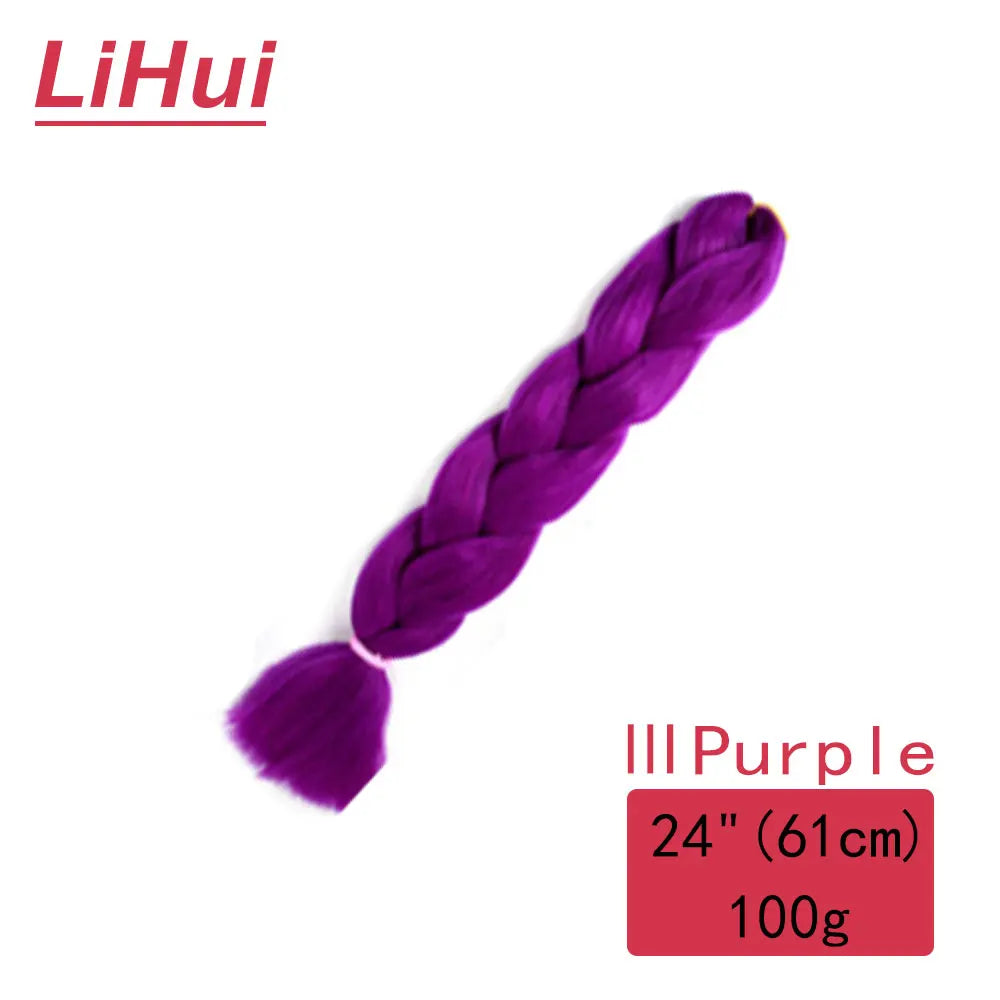 24 Inches Synthetic Braiding Hair Jumbo 