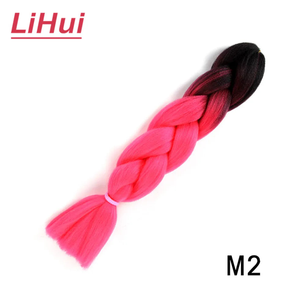 24 Inches Synthetic Braiding Hair Jumbo 